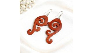 Special Offer Unique Wood Earrings Fresh Look